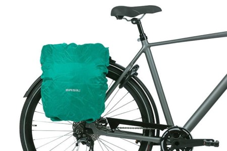 Sakwa pojedyncza BASIL DISCOVERY 365D SINGLE PANNIER BAG L 20L, Hook On System, wodoodporna black melee - rove.pl