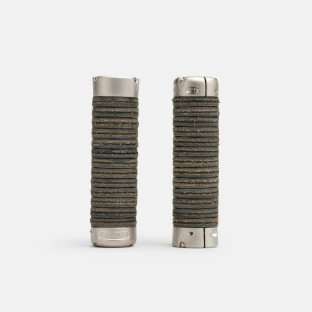 Chwyty BROOKS PLUMP LEATHER GRIPS, Black, Rozmiar 130 - Regulowany (NEW) - rove.pl