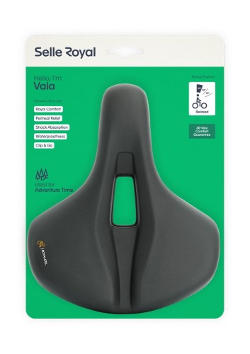 Przejdź do produktu Siodło SELLEROYAL VAIA RELAXED 90st. żelowe + elastomery unisex