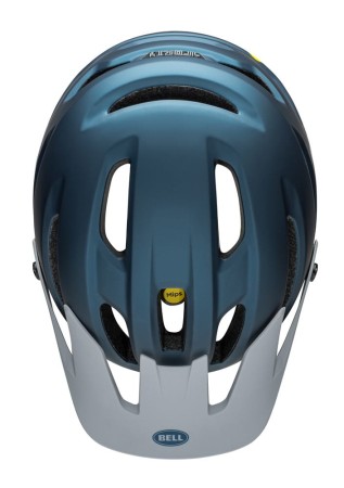 Kask mtb BELL 4FORTY matte gloss blue gray roz. S (52–56 cm) - rove.pl