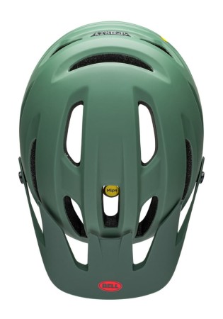 Kask mtb BELL 4FORTY matte gloss dark green infrared roz. M (55–59 cm) - rove.pl