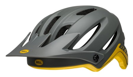 Kask mtb BELL 4FORTY matte gloss gray yellow roz. S (52–56 cm) - rove.pl
