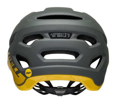 Kask mtb BELL 4FORTY matte gloss gray yellow roz. M (55–59 cm) - rove.pl