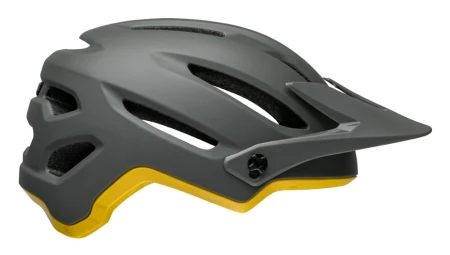Kask mtb BELL 4FORTY matte gloss gray yellow roz. L (58–62 cm) - rove.pl