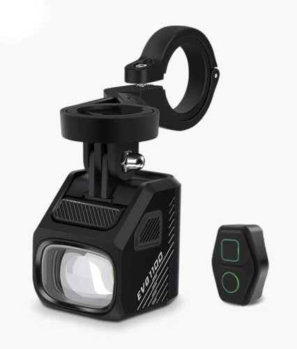 Przejdź do produktu Lampka przednia MAGICSHINE EVO 1100 BLACK, 1100 lumenów, Czarna, Z Uchwytem (NEW 2025)