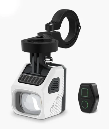 Lampka przednia MAGICSHINE EVO 1100 WHITE, 1100 lumenów, Czarna, Z Uchwytem (NEW 2025) - rove.pl