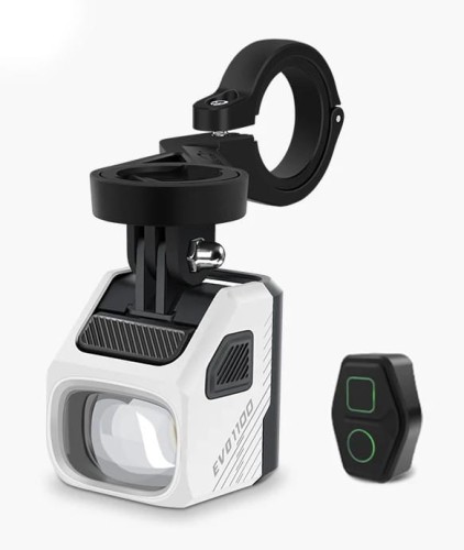 Przejdź do produktu Lampka przednia MAGICSHINE EVO 1100 WHITE, 1100 lumenów, Czarna, Z Uchwytem (NEW 2025)