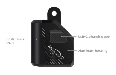 Lampka przednia MAGICSHINE EVO 1100 WHITE, 1100 lumenów, Czarna, Z Uchwytem (NEW 2025) - rove.pl