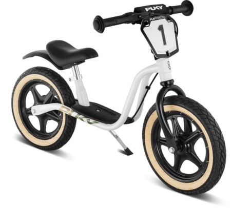 Rowerek biegowy Puky LR 1L SUPERMOTO Powder White/Black