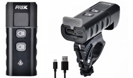 Lampa przód Prox Kastor-X 1800lm,6400mAh, USB-C,3.jpg