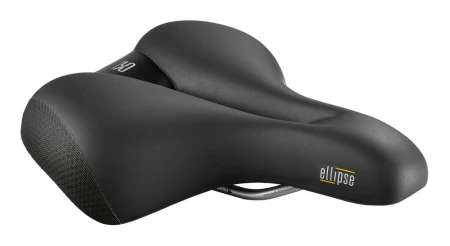 Siodło SELLEROYAL ELLIPSE RELAXED 90st. żelowe + elastomery, ergonomiczny kanał, unisex, 638g (NEW) - rove.pl