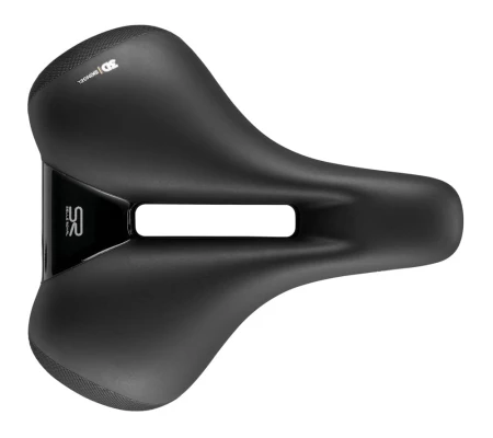 Siodło SELLEROYAL ELLIPSE RELAXED 90st. żelowe + elastomery, ergonomiczny kanał, unisex, 638g (NEW) - rove.pl