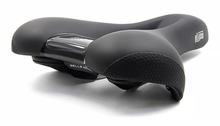 Siodło SELLEROYAL ELLIPSE RELAXED 90st. żelowe + elastomery, ergonomiczny kanał, unisex, 638g (NEW) - rove.pl