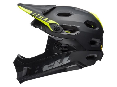 Kask full face BELL SUPER DH MIPS SPHERICAL matte gloss black roz. S (52–56 cm) (NEW) - rove.pl