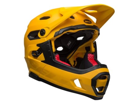 Kask full face BELL SUPER DH MIPS SPHERICAL matte gloss yellow black roz. S (52–56 cm) (NEW) - rove.pl