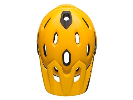 Kask full face BELL SUPER DH MIPS SPHERICAL matte gloss yellow black roz. S (52–56 cm) (NEW) - rove.pl