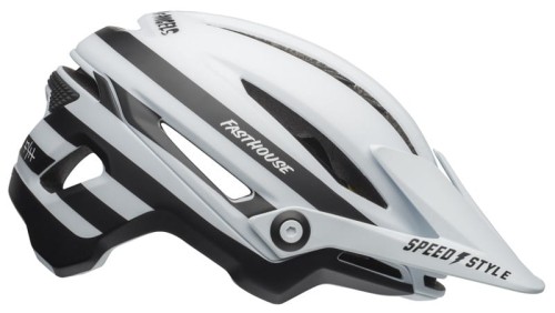 Przejdź do produktu Kask mtb BELL SIXER INTEGRATED MIPS fasthouse stripes matte white black roz. M (55-59 cm) (NEW).
