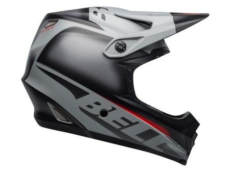 Kask full face BELL FULL-9 FUSION MIPS matte gloss black gray crimson roz. XS (51-53 cm) - rove.pl