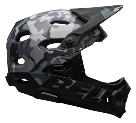 Kask full face BELL SUPER DH MIPS SPHERICAL matte gloss black camo roz. L (58–62 cm) (NEW) - rove.pl