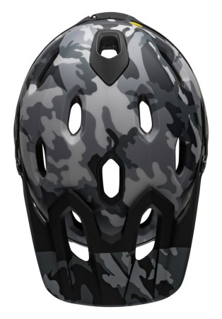 Kask full face BELL SUPER DH MIPS SPHERICAL matte gloss black camo roz. L (58–62 cm) (NEW) - rove.pl