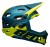 Kask full face BELL SUPER DH MIPS SPHERICAL matte gloss blue hi-viz roz. S (52–56 cm) (NEW). - rove.pl
