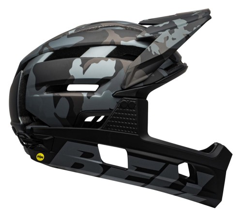 Przejdź do produktu Kask full face BELL SUPER AIR R MIPS SPHERICAL matte gloss black camo roz. M (55–59 cm) (NEW)