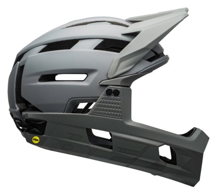 Kask full face BELL SUPER AIR R MIPS SPHERICAL matte gloss grays roz. M (55–59 cm) (NEW) - rove.pl