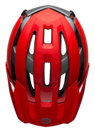 Kask full face BELL SUPER AIR R MIPS SPHERICAL matte gloss red gray roz. M (55–59 cm) (NEW) - rove.pl