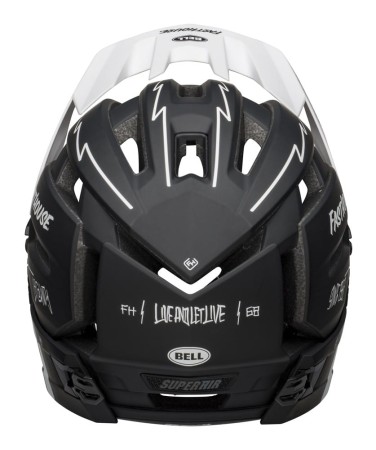Kask full face BELL SUPER AIR R MIPS SPHERICAL matte black white fasthouse roz. L (59-63 cm) (NEW). - rove.pl