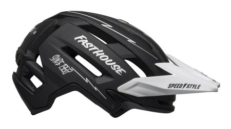 Kask full face BELL SUPER AIR R MIPS SPHERICAL matte black white fasthouse roz. L (59-63 cm) (NEW). - rove.pl