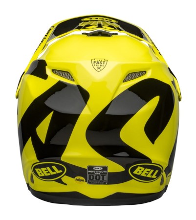 Kask full face BELL FULL-9 FUSION MIPS fasthouse gloss hi-viz black roz. M (55-57 cm) - rove.pl