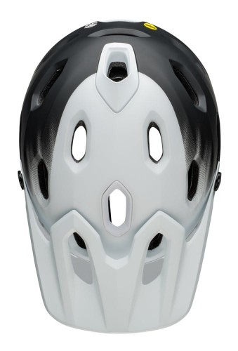 Przejdź do produktu Kask full face BELL SUPER DH MIPS SPHERICAL matte black white roz. M (55-59 cm) (NEW)