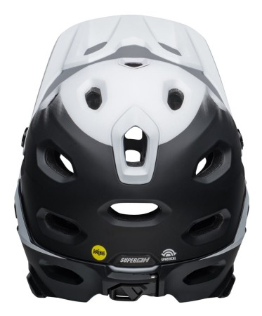 Kask full face BELL SUPER DH MIPS SPHERICAL matte black white roz. L (59-63 cm) (NEW) - rove.pl