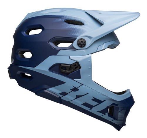 Przejdź do produktu Kask full face BELL SUPER DH MIPS SPHERICAL matte light blue navy roz. L (58-62 cm) (NEW).