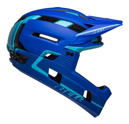 Kask full face BELL SUPER AIR R MIPS SPHERICAL matte gloss blues roz. L (59-63 cm) (NEW) - rove.pl
