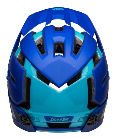 Kask full face BELL SUPER AIR R MIPS SPHERICAL matte gloss blues roz. L (59-63 cm) (NEW) - rove.pl