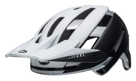 Kask full face BELL SUPER AIR R MIPS SPHERICAL matte black white roz. M (55-59 cm) (NEW). - rove.pl