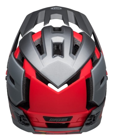 Kask full face BELL SUPER AIR R MIPS SPHERICAL matte gray red roz. M (55-59 cm) (NEW). - rove.pl