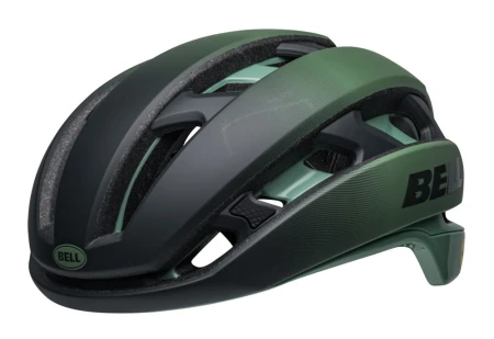 Kask gravel szosowy BELL XR MIPS SPHERICAL matte gloss green flare roz. L (58–62 cm) (NEW). - rove.pl