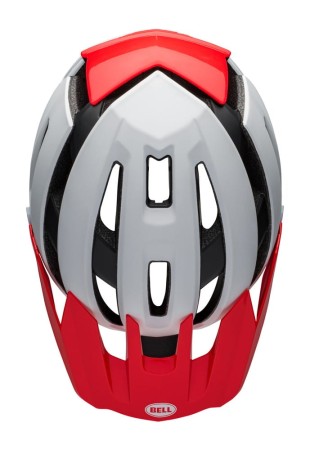 Kask full face BELL SUPER AIR R MIPS SPHERICAL matte gloss white infrared roz. L (59-63 cm) (NEW) - rove.pl