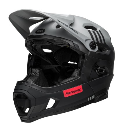 Kask full face BELL SUPER DH MIPS SPHERICAL fasthouse taco tuesday matte gray black roz. L (58–62 cm) (NEW) - rove.pl