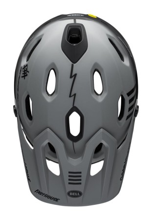 Kask full face BELL SUPER DH MIPS SPHERICAL fasthouse taco tuesday matte gray black roz. L (58–62 cm) (NEW) - rove.pl