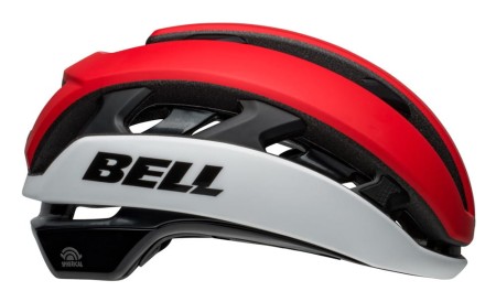 Kask gravel szosowy BELL XR MIPS SPHERICAL matte gloss crimson white roz. M (55–59 cm) (NEW) - rove.pl