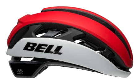 Kask gravel szosowy BELL XR MIPS SPHERICAL matte gloss crimson white roz. L (58–62 cm) (NEW) - rove.pl