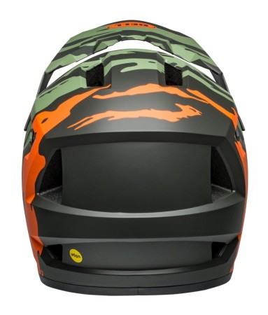 Kask full face BELL SANCTION 2 DLX MIPS ravine matte dark green orange roz. M (55–57 cm) (NEW) - rove.pl