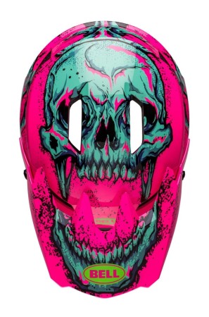 Kask full face BELL SANCTION 2 DLX MIPS bonehead gloss pink turquoise roz. XL (59-61 cm) (NEW) (LIMITED EDITION) - rove.pl