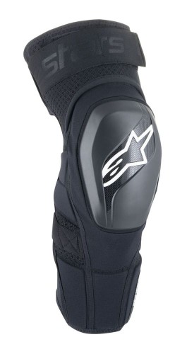 Przejdź do produktu Ochraniacze na kolana ALPINESTARS A-IMPACT PLASMA ELITE SHIELD KNEE PROTECTORS, Black White - roz. XL, Ochrona level 2 (NEW)