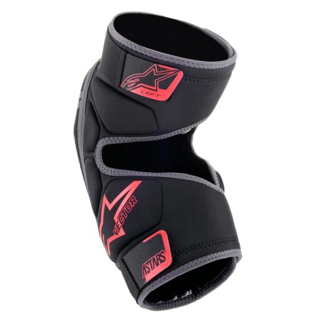 Ochraniacze na kolana ALPINESTARS VECTOR KNEE KNEE PROTECTORS, Black Anthracite Red - roz. S/M, Ochrona level 1 (NEW) - rove.pl