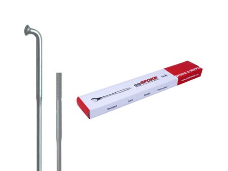 Szprychy CNSPOKE DB454 2.0-1.8-2.0 stal nierdzewna 274mm srebrne + nyple 144szt. - rove.pl