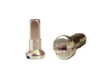 Przejdź do produktu Nyple CNSPOKE BN25, Mosiężne 25mm, Srebrne 144 szt.
